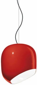 Ferroluce Decò  Ayrton  1-light suspension  C2551 Rosso