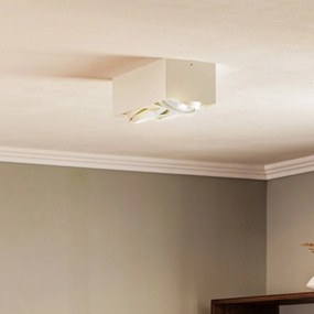 Argon Faretto da soffitto Ronda, 2 luci, bianco