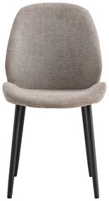 Sedie da pranzo grigie in set di 2 Monte Carlo - House Nordic