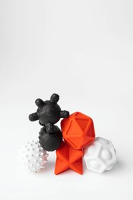 Mom’s Care - palline sensoriali 6 pezzi - bianco e nero