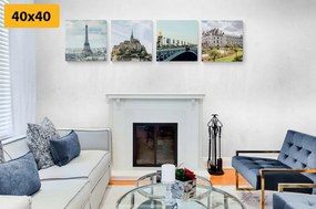 Set di quadri – Francia affascinante