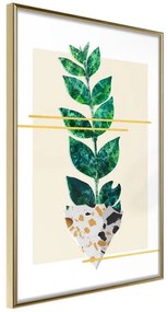 Poster  Perfectly Divided  Cornice Quadri Cornice d'oro, Larghezza x Altezza Home decor 40x60