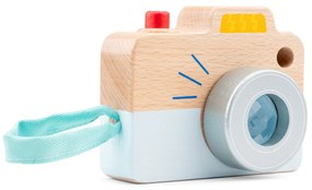 Macchina fotografica in legno