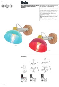 Redo 04-510 - Applique per bambini EOLO 1xE27/42W/230V