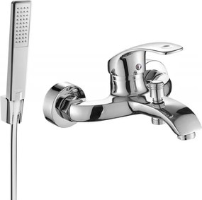 Mexen Fabia R72 rubinetto per vasca con set doccia, cromo - 74653R72-00