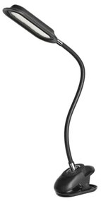 Immax 08998L - Lampada da tavolo dimmerabile LED+CCT con clip CLIP 7,5W/230V nera
