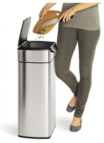 Contenitore per rifiuti in acciaio inox da 30 l - simplehuman