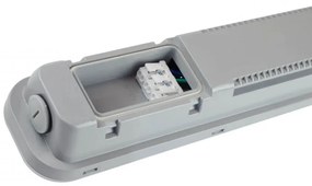Plafoniera LED Stagna 120cm 36W, 4.300lm (120lm/W) - OSRAM Driver Colore  Bianco Naturale 4.000K