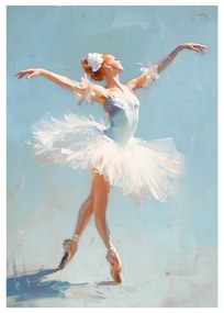 Quadro con elementi dipinti a mano 70x100 cm Grace – Styler