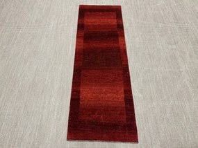 Loribaft Tappeto persiano 80x260 Rosso (Iran) Annodato A Mano