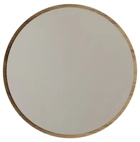 Specchio da parete AYNA d. 60 cm marrone