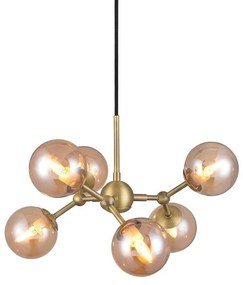 Atom Mini Lampada a Sospensione Antique Brass - Halo Design