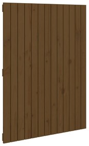 Testiera da parete miele 82,5x3x110cm in legno massello di pino