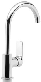 FERRO - Miscelatore per lavello ALGEO SQUARE cromo lucido