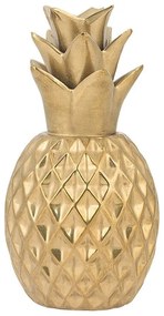 Figura statuetta decorativa ceramica oro TYANA Beliani