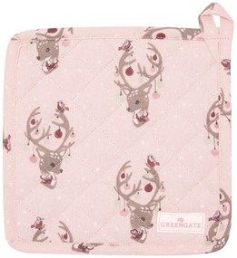 Set di 2 guanti da cucina in cotone rosa Dina - Green Gate