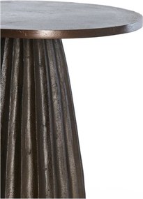 Tavolino rotondo in metallo ø 40 cm Veglia - Light &amp; Living