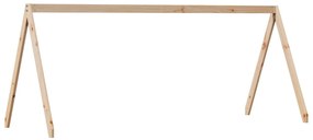 Tetto per letto bambini 209x95,5x88 cm legno massello di pino