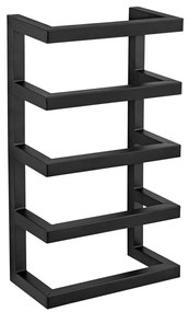 WENKO 25780100 - Portasciugamani FONDIRO 24x42 cm nero