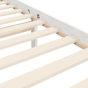 Giroletto con Testiera Bianco Small Double Legno Massello