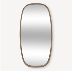 Atmosphera - Specchio da parete JASNA 113x57 cm albero di caucciù