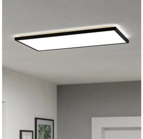 Eglo 901445 -Plafoniera LED da esterno ROVITO 17,2W/230V 30x57 cm IP44 nero