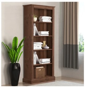 Libreria in legno di pino marrone 181x31 cm Mille - Støraa