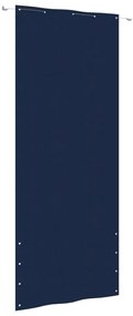 Paravento Per Balcone Blu 100x240 Cm İn Tessuto Oxford /
