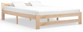Giroletto Senza Materasso 160x200 Cm İn Legno Massello Di Pino /