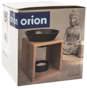 Lampada per aromaterapia in porcellana Black - Orion