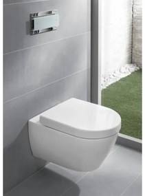 Villeroy & Boch 9M68S101 - Sedile WC SoftClose SUBWAY 2.0 bianco