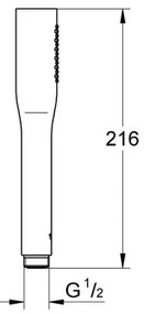 GROHE 27367000 - Doccetta EUPHORIA COSMOPOLITAN Stick, cromo lucido