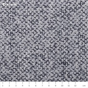 Sgabello da bar grigio-nero con altezza regolabile (altezza seduta 55 cm) Patricia - Actona