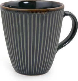 Tazze in ceramica verde scuro in set da 6 pezzi 0,3 l - Hermia