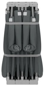 Lionelo - Recinto gioco FLORENCE Grigio Grafite