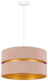 Duolla - Lampadario a sospensione con filo DUO 1xE27/15W/230V diametro 40 cm beige