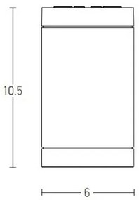 Zambelis E220 - Luce Spot da esterno 1xGU10/7W/230V IP54 bianco