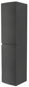 Colonna per mobile bagno Vague BADEN HAUS 2 ante P 38 x L 40 x H 170 cm grigio antracite
