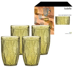 Set di bicchieri 4 pz 450 ml Areca – Ladelle