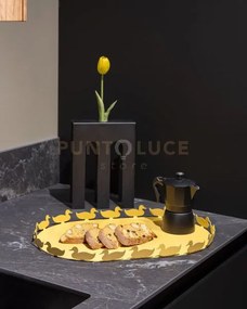 Vassoio duck ocra