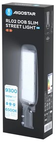Aigostar - Lampada stradale LED LED/100W/230V 6500K IP65