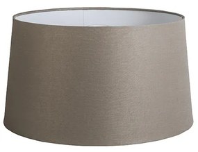 Paralume in lino color talpa 45 cm