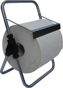 Porta Rotolo a Cavalletto da Banco per Carta Asciugamani Multiuso 30 cm in Acciaio 8055E Agrati...