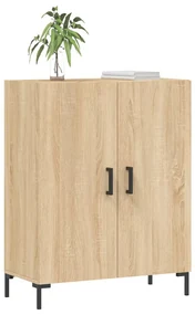 Credenza rovere sonoma 69,5x34x90 cm in legno multistrato