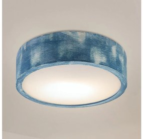 Brilagi - Plafoniera PINO 1xE27/15W/230V pino/blu Ø 27,5 cm