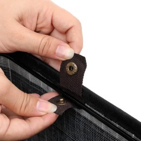 Cestino porta biancheria GUS nero