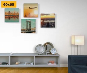 Set di quadri – Viaggio nella città di New York