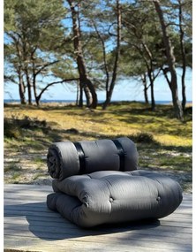 Design OUT™ Buckle Up, poltrona per esterni grigio scuro Out Buckle Up - Karup Design