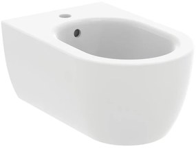 Bidet sospeso bianco seta blend curve IDEAL STANDARD L 35.5 x H 25 x P 54 cm