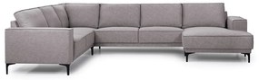 Divano angolare grigio (angolo destro/"U") Copenhagen - Scandic